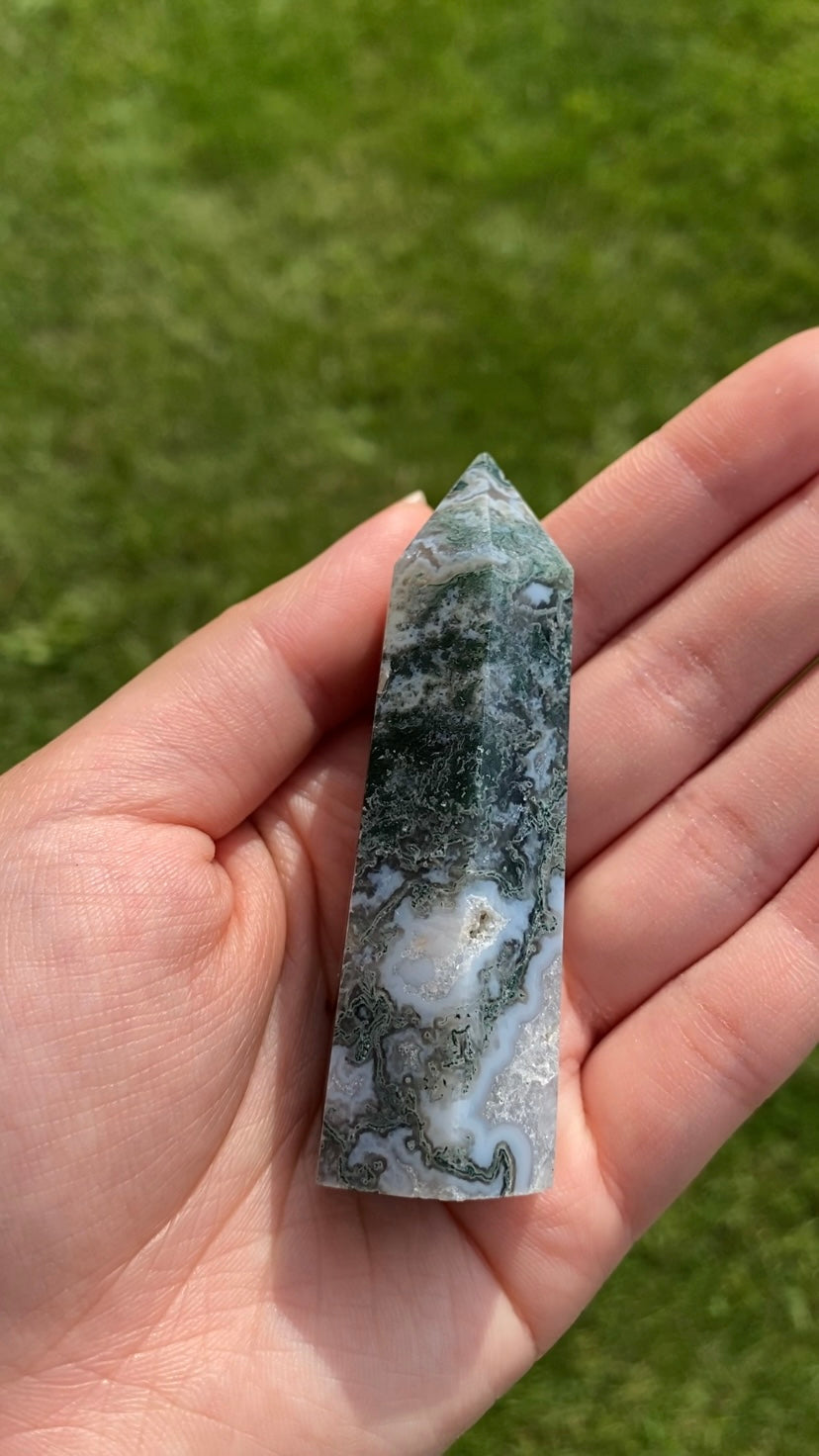 Moss Agate Towers