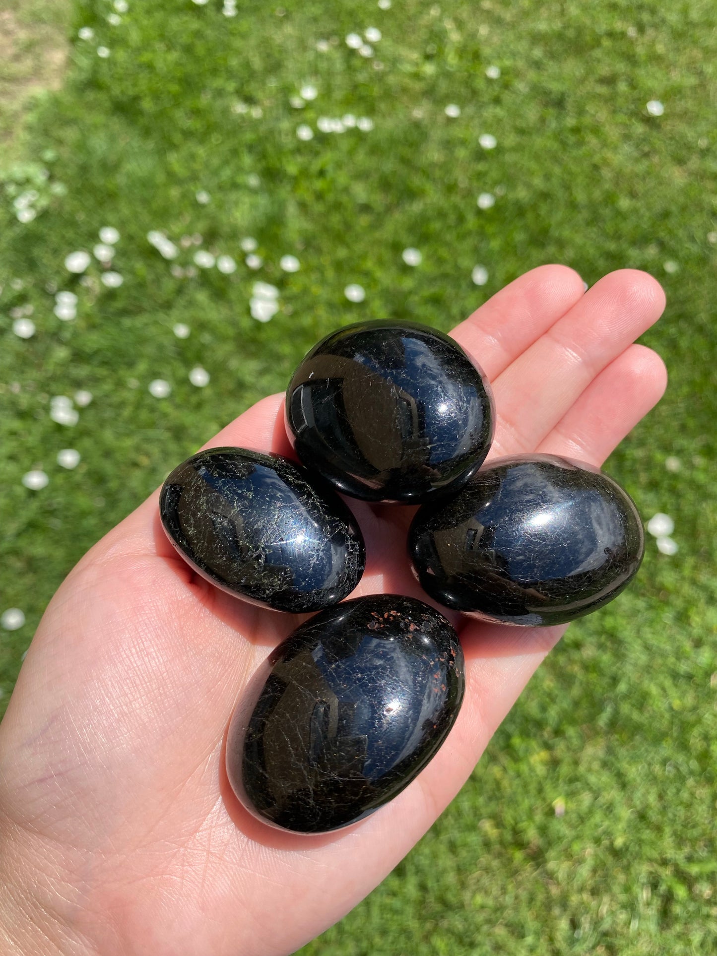 Polished Black Tourmaline