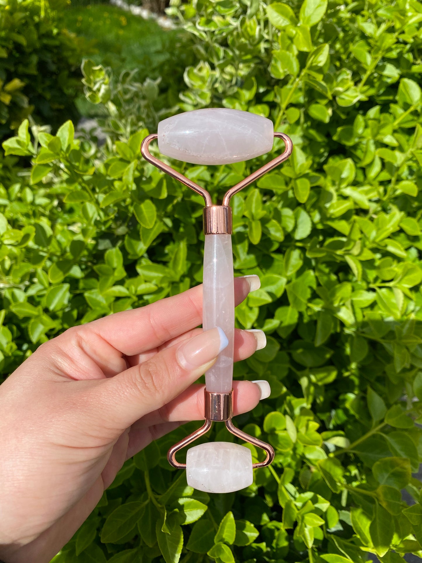 Rose Quartz Facial Roller