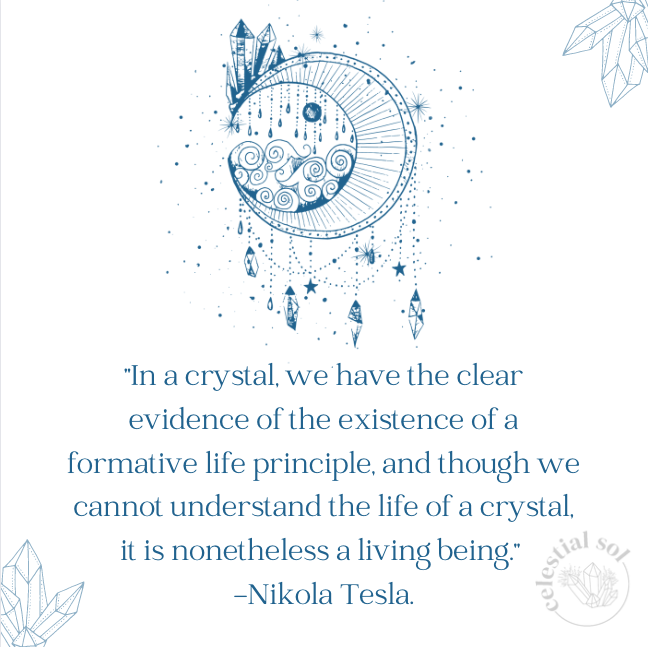 Nikola Tesla and Crystals