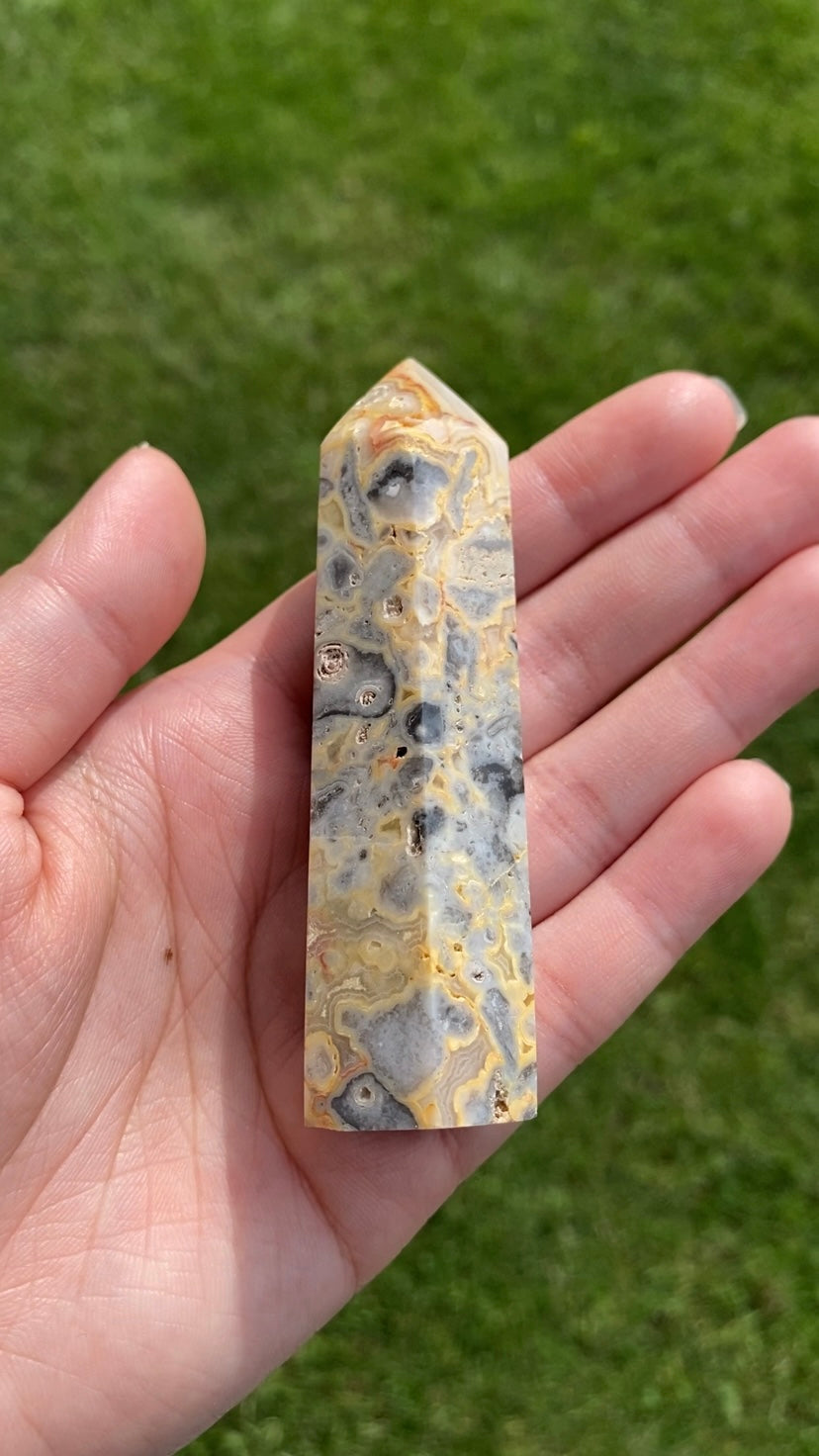 Crazy Lace Agate Towers