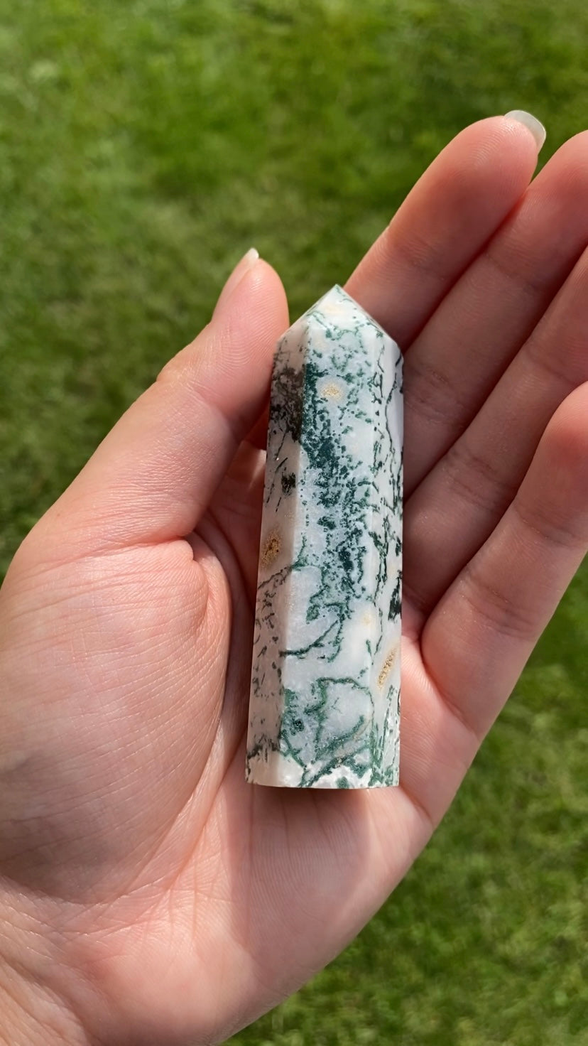 Moss Agate Towers
