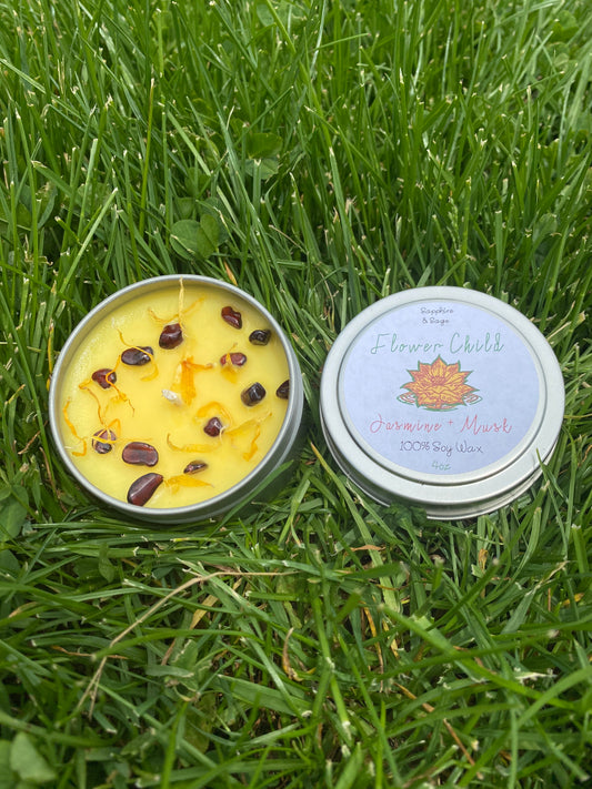 Flower Child Candle