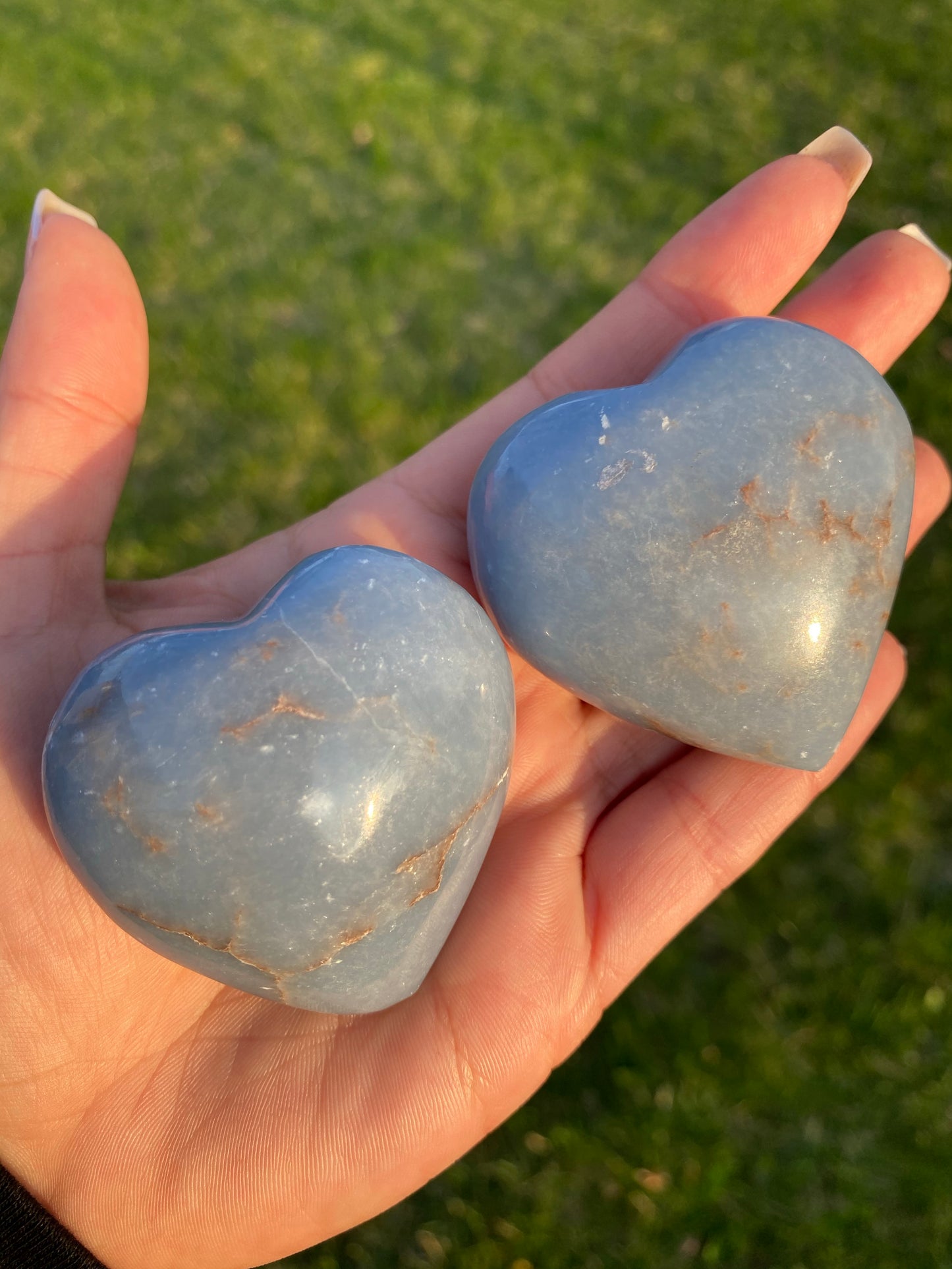 Angelite Hearts