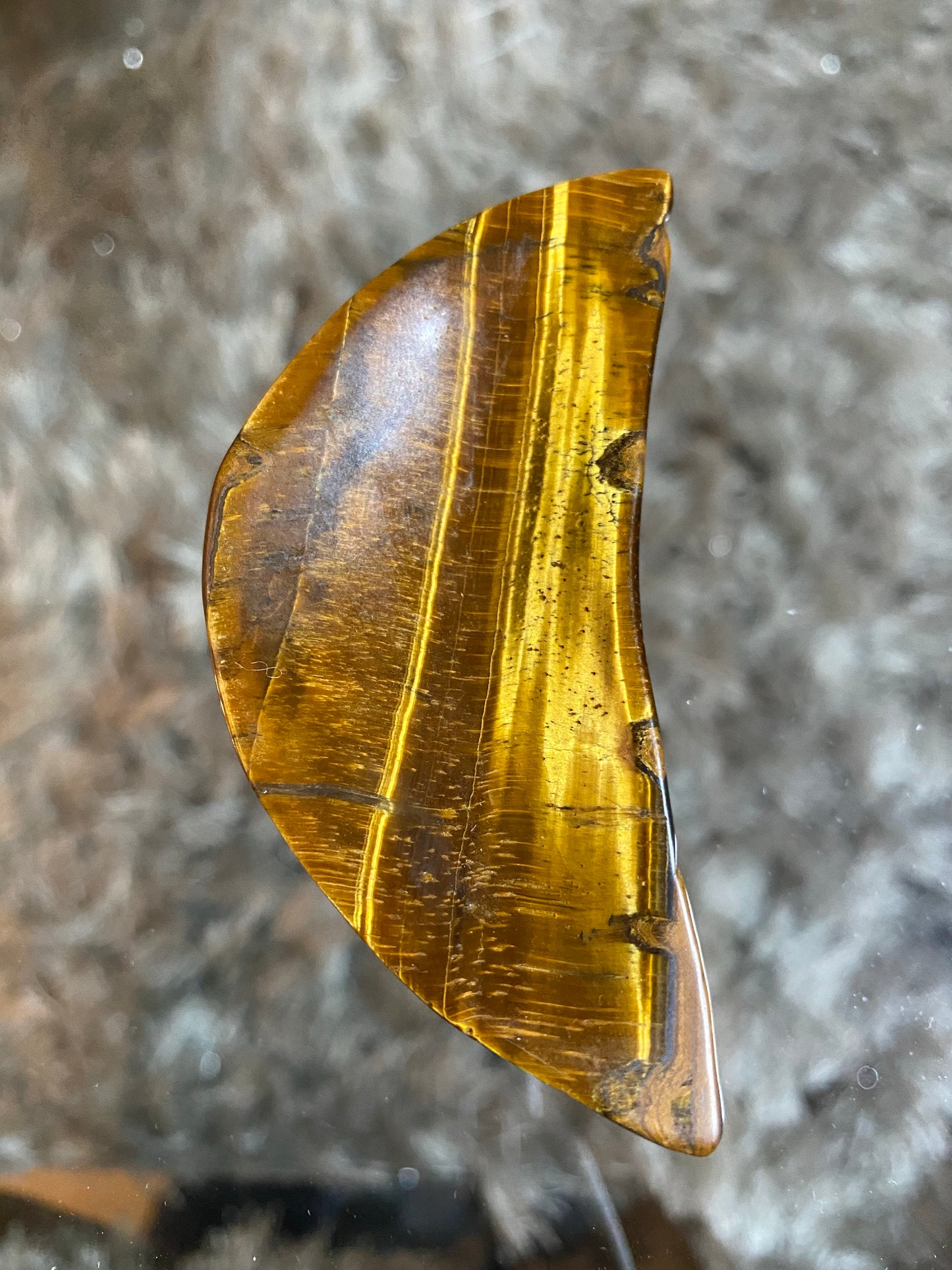 Yellow Tiger's Eye Bowl Indigo Fluorite Tower metaphysics crystal gemstone crystal shop canadian local meditation manifestation spiritual healing holistic journey sage smudging palo santo toronto chakras alignment reiki half moon