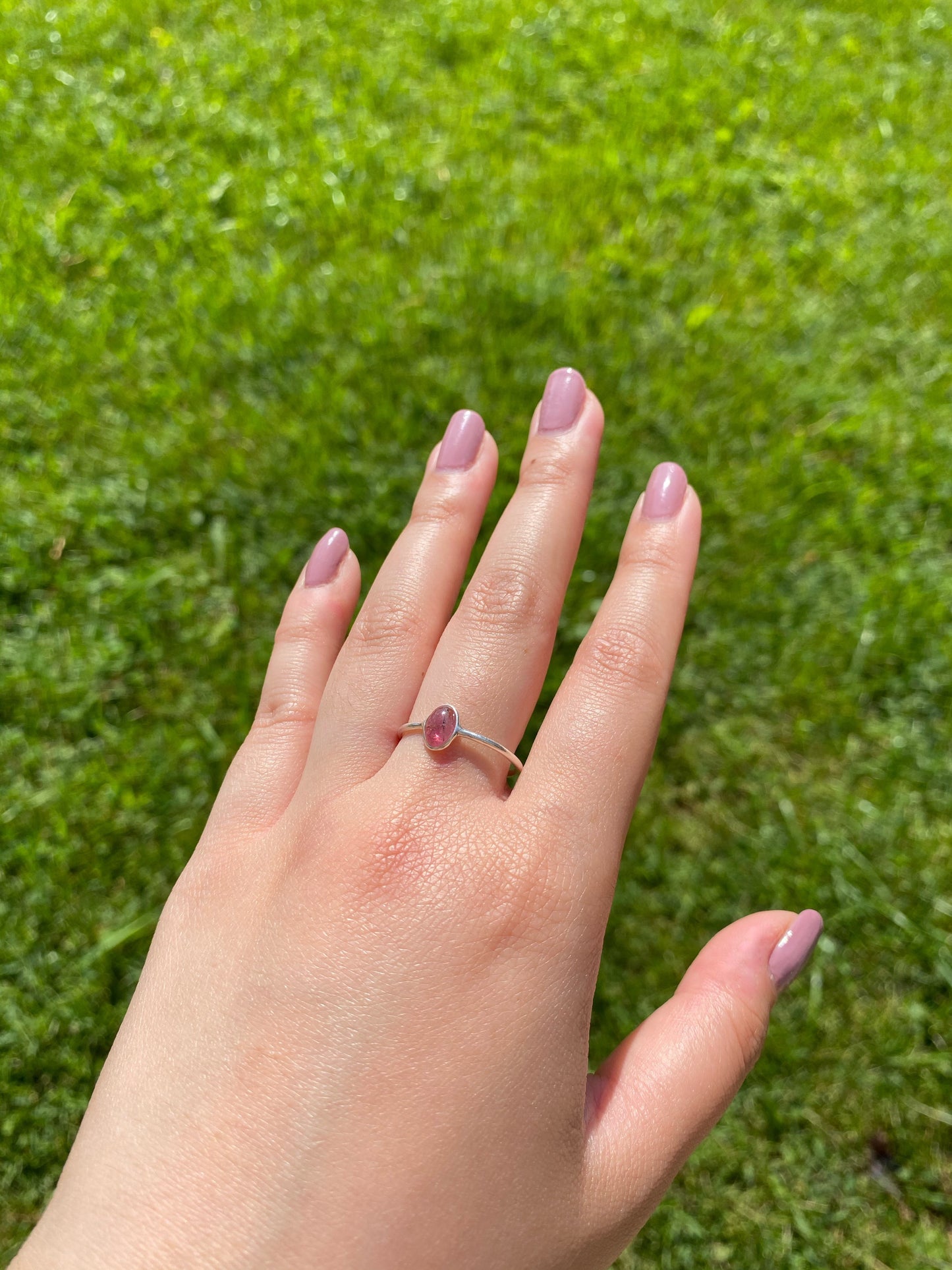 Watermelon Tourmaline Rings