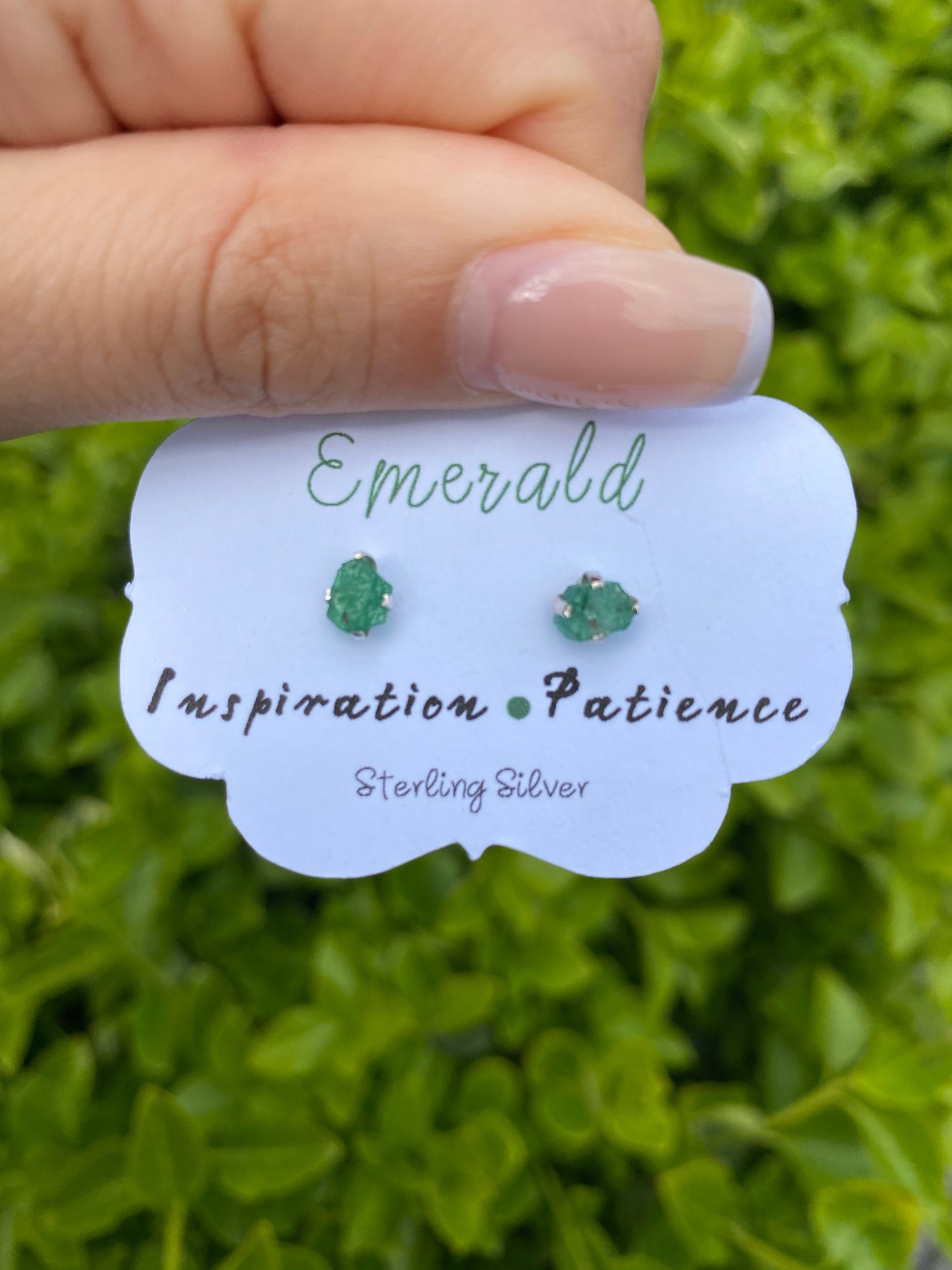 Emerald Earring Studs