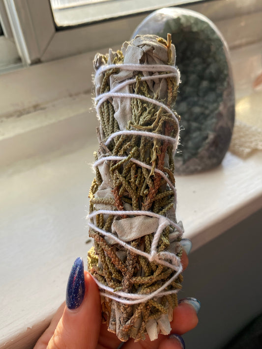 Juniper and White Sage