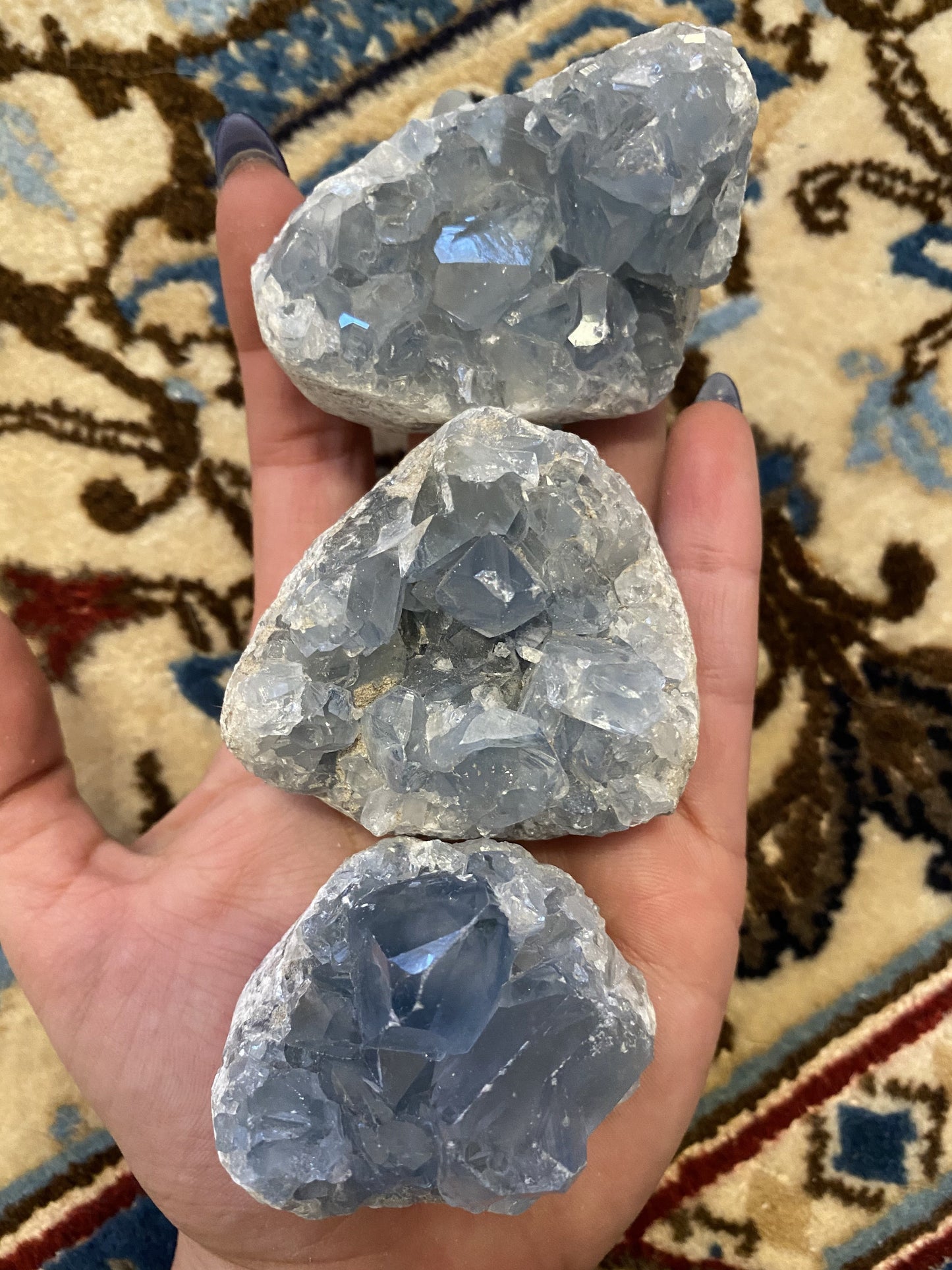 Celestite Clusters