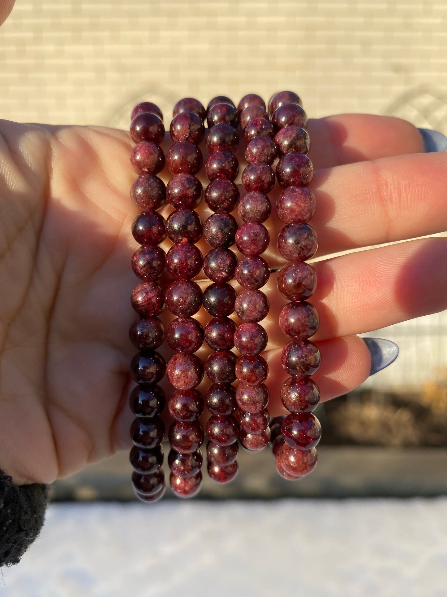 Garnet Bracelet