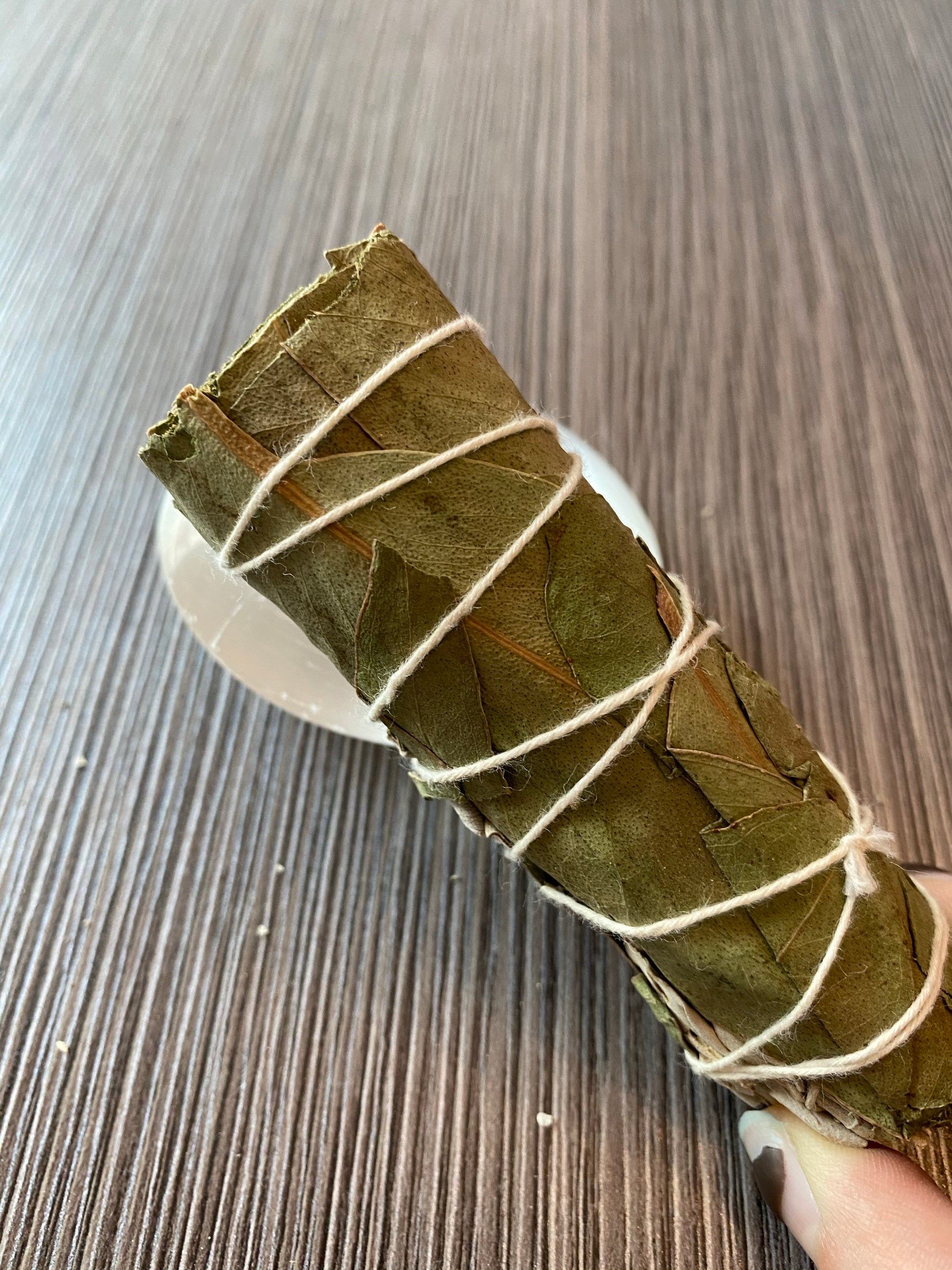 Eucalyptus and White Sage  metaphysics crystal gemstone crystal shop canadian local meditation manifestation spiritual healing holistic journey sage smudging palo santo toronto