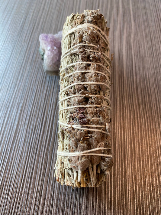 lavender blue sage smuding crystals spiritual wellness holistic bundles product high quality Indigo Fluorite Tower metaphysics crystal gemstone crystal shop canadian local meditation manifestation spiritual healing holistic journey sage smudging palo santo toronto chakras alignment reiki