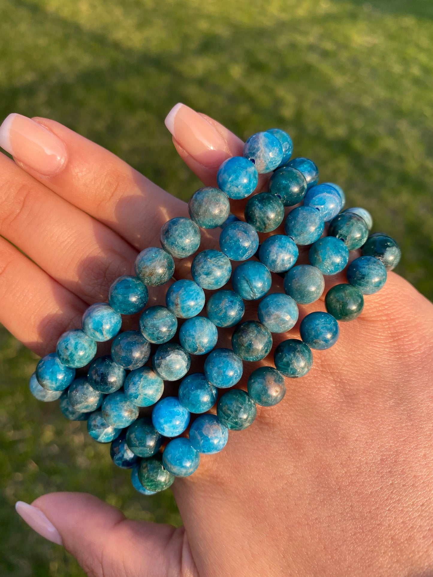 Blue Apatite Bracelet